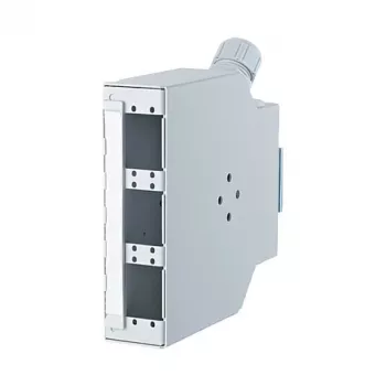 Patch panel MetzConnect 150240000010E ze złączami SC, szary, 6x obsługa SC-Duplex