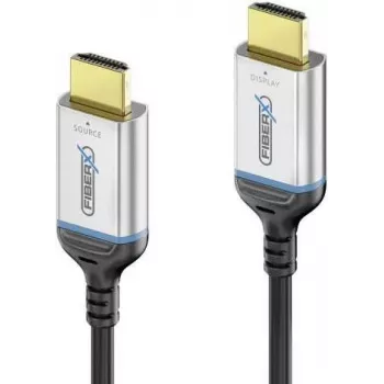 Kabel HDMI FiberX 15 m FX-I380-015 2.1 48 Gbit/s Czarny