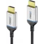 Kabel HDMI FiberX 15 m FX-I380-015 2.1 48 Gbit/s Czarny