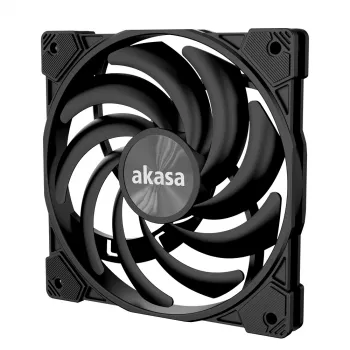 Akasa Alucia XS cienki-Fan 120 mm - czarny