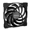 Akasa Alucia XS cienki-Fan 120 mm - czarny
