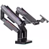 Uchwyt do monitora Thermaltake GEA-MSR-DMSBLK-01 35 cali Czarno-Szary 20kg