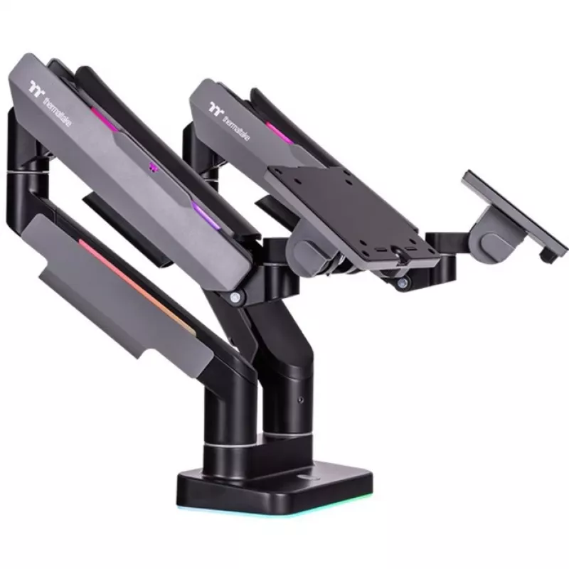 Uchwyt do monitora Thermaltake GEA-MSR-DMSBLK-01 35 cali Czarno-Szary 20kg