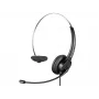 SANDBERG USB Office Headset Mono - Zestaw słuchawkowy - nauszny