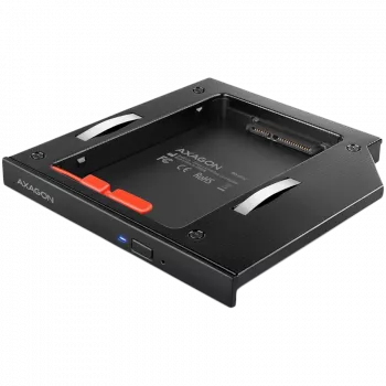 AXAGON RSS-CD12 Adapter SSD/HDD 2.5 do napędu optycznego 12.7 mm LED