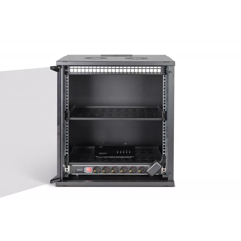 Zestaw szafy sieciowej DIGITUS DN-49207-SET 12U 540×400 mm