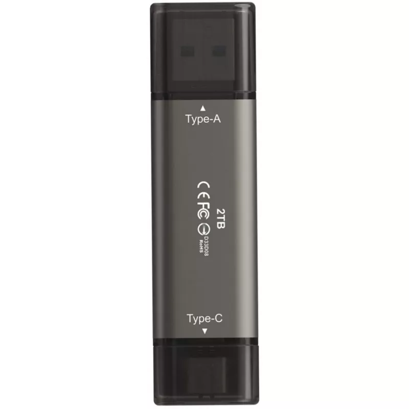 Pendrive Team Group X2 MAX 2 TB U3.2 czarny — 1000/900 MB/s