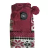 Kapcie Glovii GQ5L typu Slipper boot, unisex, nieokreślony, bordo