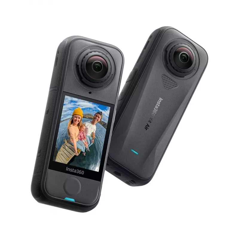 Kamera sportowa Insta360 X4AIR — 8K Ultra HD, 120 fps, 29 MP, wodoodporna do 15 m, 2010 mAh, 165 g