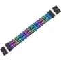 Kabel taśmowy THERMALTAKE AC-082-CN1NAN-A1 8-pin żeński-żeński, czarny, 0,272 m