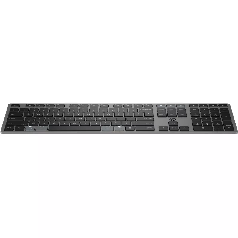 Klawiatura bezprzewodowa HP 720 Multi-Device Rechargeable, pełnowymiarowa, USB, Bluetooth