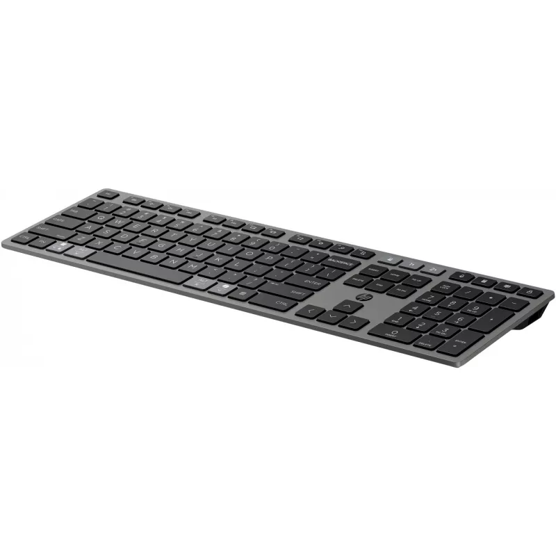 Klawiatura bezprzewodowa HP 720 Multi-Device Rechargeable, pełnowymiarowa, USB, Bluetooth