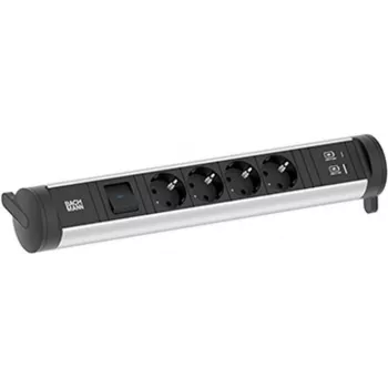 BACHMANN CYCLE Base 4xCEE7/3 1x przełącznik 1xUSB A/C 22W 0,2m GST18