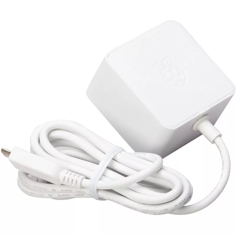 Oficjalny zasilacz Raspberry Pi 3, biały
