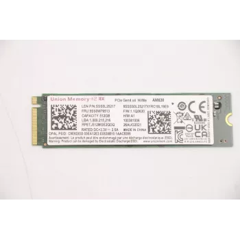 Wewnętrzny dysk SSD NVMe Lenovo SSDASM 512GB PCIe 4.0 x4 M.2 2280
