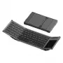 Inateck KB06101_STEEL GRAY klawiatura Domowa RF Wireless + Bluetooth QWERTZ Angielski Czarny
