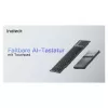 Inateck KB06101_STEEL GRAY klawiatura Domowa RF Wireless + Bluetooth QWERTZ Angielski Czarny