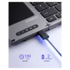 Inateck KB06101_STEEL GRAY klawiatura Domowa RF Wireless + Bluetooth QWERTZ Angielski Czarny