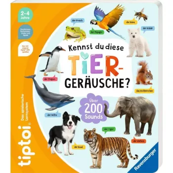 tiptoi Kennst du diese Animal Sounds?, Książka edukacyjna