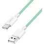 Kabel USB-C LogiLink USB 2.0 wtyk USB-A, wtyk USB-C 1 m zielony CU0327