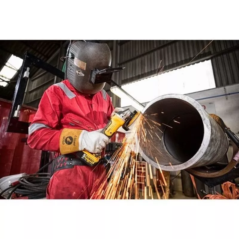 DeWalt DCK2026P2T-QW Zestaw kombinowany DCD805 + DCG405, 18 V XR 2×5,0 Ah czarny, żółty