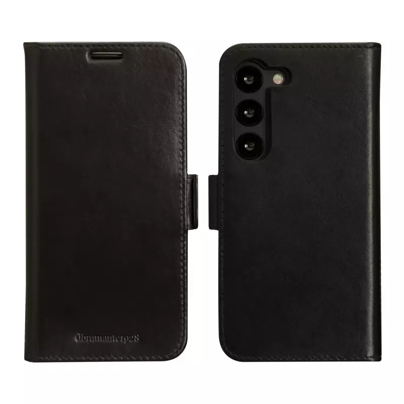 Etui z klapką dbramante1928 Galaxy S23 Czarny 3 kieszenie na karty