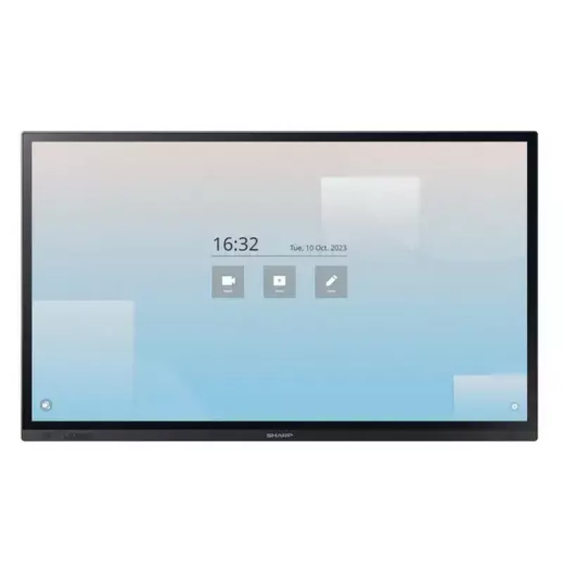 Interaktywny panel Sharp PN-LA862 86 cali 4K Ultra HD Ekran dotykowy Czarny