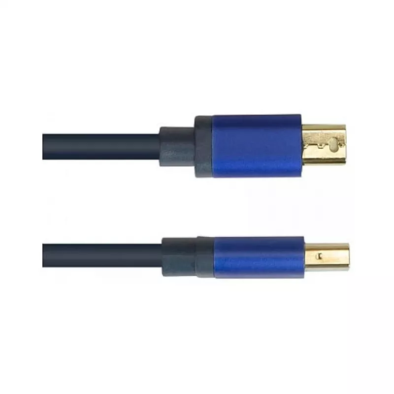 Przejściówka kabla wideo Alcasa MDP-HDMI2 0,2 m Mini DisplayPort HDMI Czarny Niebieski