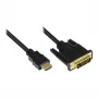 Kabel HDMI/DVI-D Alcasa 1m