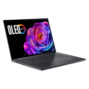 Notebook Acer Swift X 14 OLED SFX14-73G-975F NX.J81EG.004 — 14,5 cala 2880×1800, Intel Core Ultra 9 285H, 2 TB SSD, GeForce RTX 5070, HDMI/USB-C, Windows 11 Home