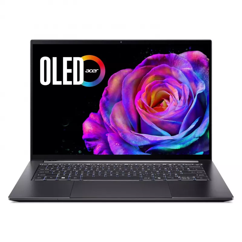Notebook Acer Swift X 14 OLED SFX14-73G-975F NX.J81EG.004 — 14,5 cala 2880×1800, Intel Core Ultra 9 285H, 2 TB SSD, GeForce RTX 5070, HDMI/USB-C, Windows 11 Home