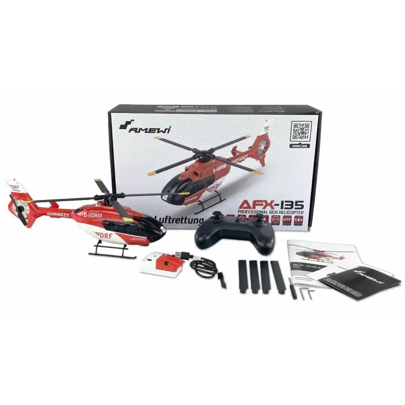 Amewi AFX-135 Model zdalnie sterowany (RC) Helikopter Silnik elektryczny 1:32
