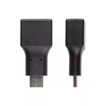 Przejściówka złącza USB C USB A Alcasa USB-AD201 Czarna
