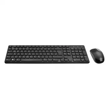 Bezprzewodowy zestaw klawiatura i mysz Speedlink SIGNIUM SL-640303-BK Czarny — układ DE, klawiatura i mysz bezprzewodowa