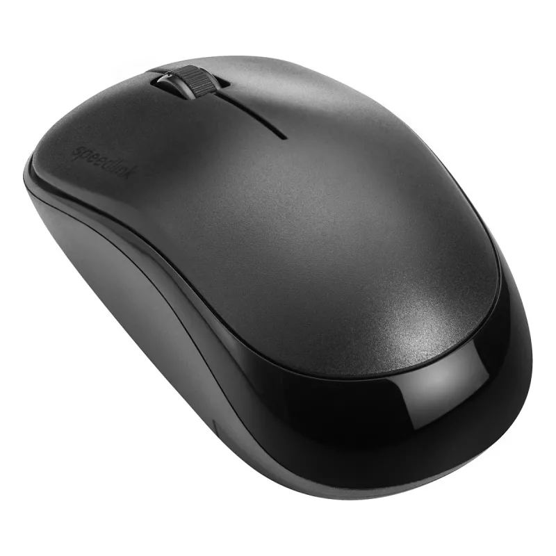 Bezprzewodowy zestaw klawiatura i mysz Speedlink SIGNIUM SL-640303-BK Czarny — układ DE, klawiatura i mysz bezprzewodowa