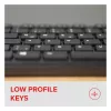 Bezprzewodowy zestaw klawiatura i mysz Speedlink SIGNIUM SL-640303-BK Czarny — układ DE, klawiatura i mysz bezprzewodowa