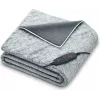 Koc grzewczy Beurer HD 75 Nordic szary zielony Planet, 180 x 130 cm