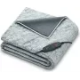 Koc grzewczy Beurer HD 75 Nordic szary zielony Planet, 180 x 130 cm
