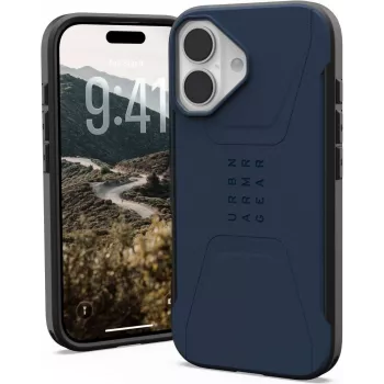 UAG Urban Armor Gear Civilian MagSafe Case | Apple iPhone 17 | mallard (niebieski) | 114547115555 (114547115555)