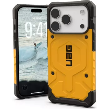 Urban Armor Gear UAG Pathfinder MagSafe Case| Apple iPhone 17 Pro| heritage gelb|