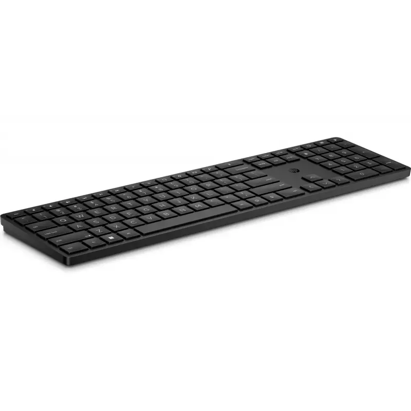 Bezprzewodowa programowalna klawiatura pełnowymiarowa HP 450 — RF bezprzewodowa + USB, czarna