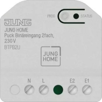 Jung BT P B2 U JUNG HOME Puck Binary Input 2-drogowe 230 V ~ TE (BTPB2U)