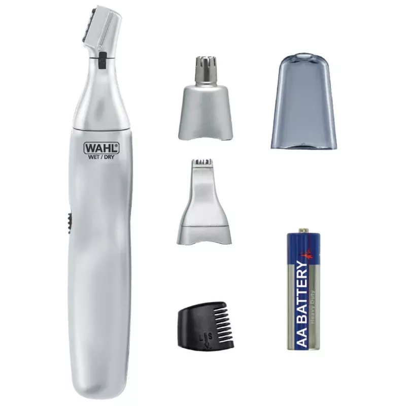 Wahl Ear, Nose & Brow 3-in-1 precyzyjny trymer, srebrny