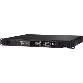 Bluewalker PowerWalker ATS - Redundant switch (Rack - einbaufähig) - Wechselstrom 220/230/240 V - RS-232, USB - Ausgangsbuchsen: 9 - 1U - 48.3 cm (19)
