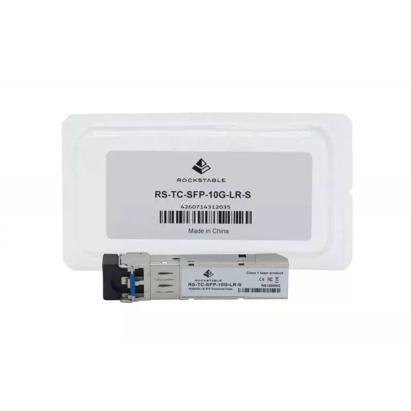 transceiver światłowodowy 10GBASE-LR SFP+ Rockstable — 10 Gbit/s, 1310 nm, LC, 10 km