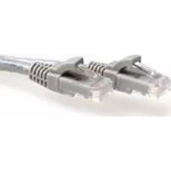 Kabel krosowy ACT szary 2 metry U/UTP CAT6A IB3002