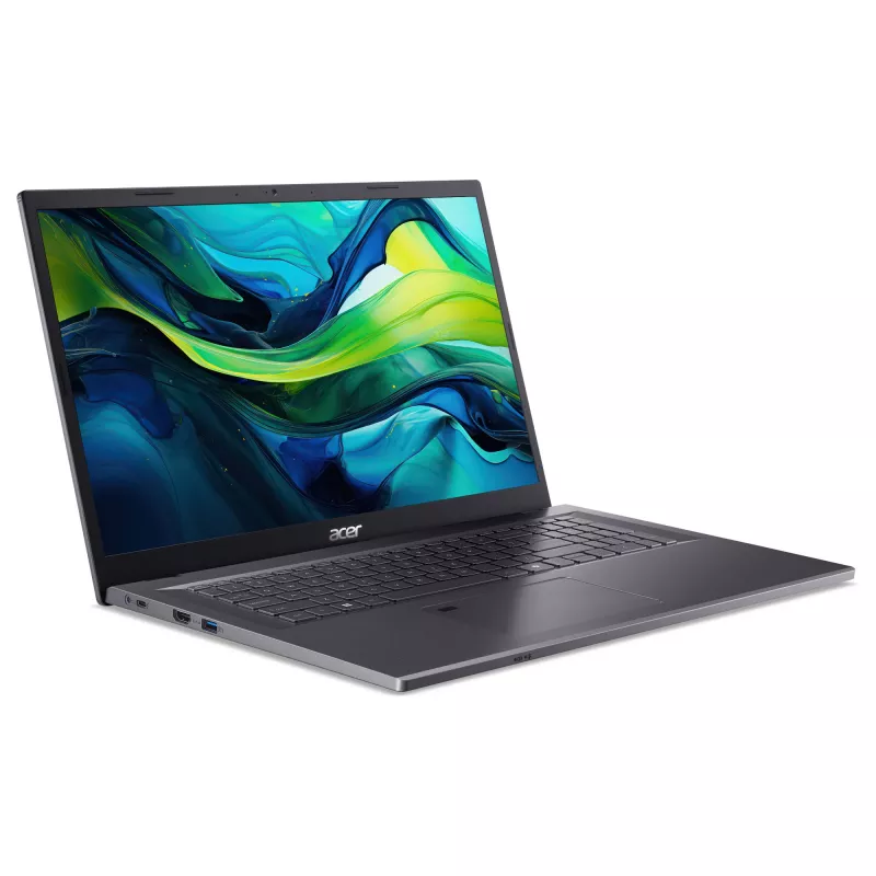 Laptop Acer Aspire 17 A17-51M-51GJ — Intel Core 5 120U, 17,3 cala FHD, 16 GB LPDDR5, 1 TB SSD, Wi‑Fi 6E, Windows 11 Home, Szary