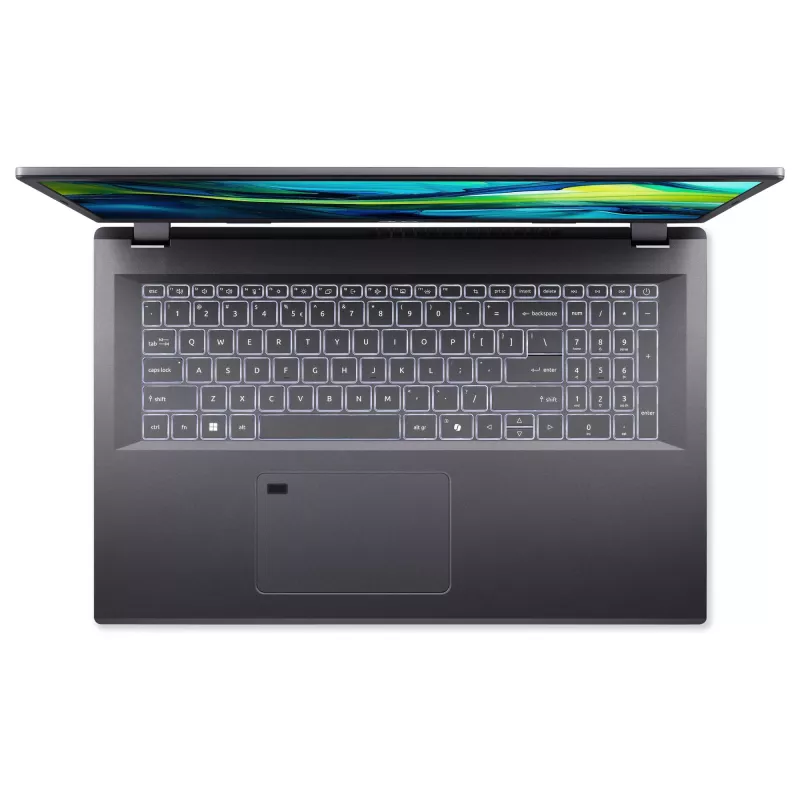 Laptop Acer Aspire 17 A17-51M-51GJ — Intel Core 5 120U, 17,3 cala FHD, 16 GB LPDDR5, 1 TB SSD, Wi‑Fi 6E, Windows 11 Home, Szary