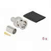 Wtyk BNC do zaciskania na RG6 DeLOCK 90026