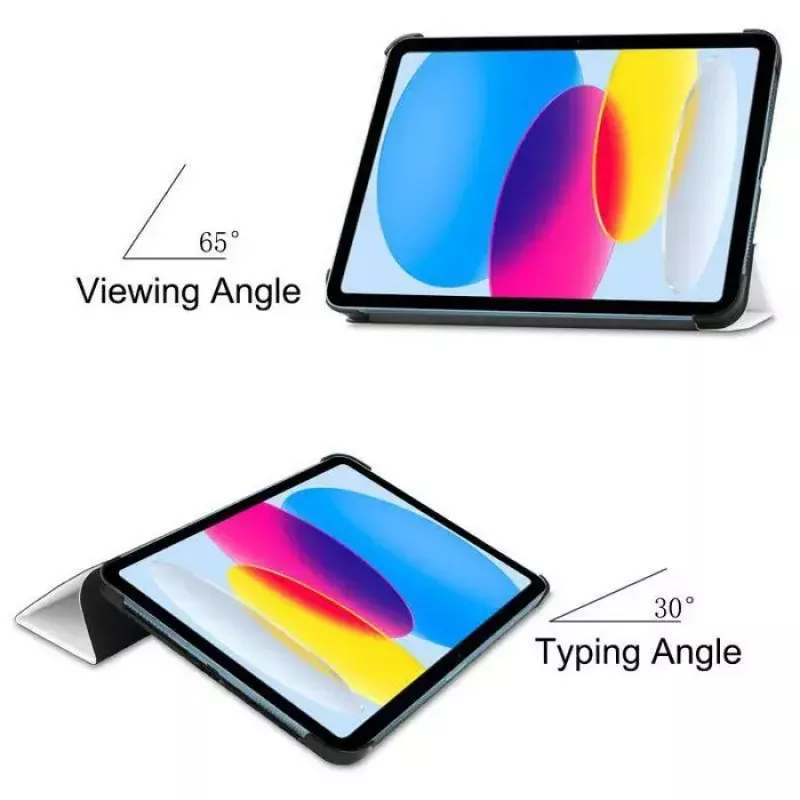 Etui na tablet CoreParts TABX-IP10-COVER6 — Etui z klapką dla Apple iPad (2022), 27,7 cm (10,9 cala), 2 tryby podstawki, biały
